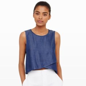 Club Monaco Alligra cropped top